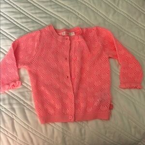 Pink Knit Cardigan